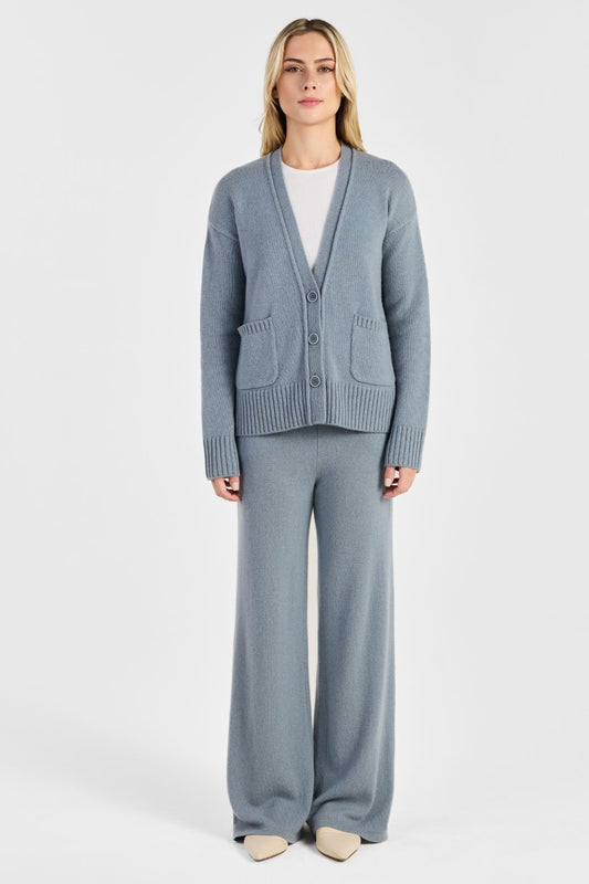 HEAVY JERSEY CARDIGAN