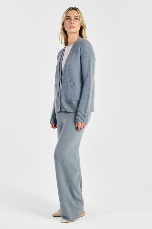 HEAVY JERSEY CARDIGAN