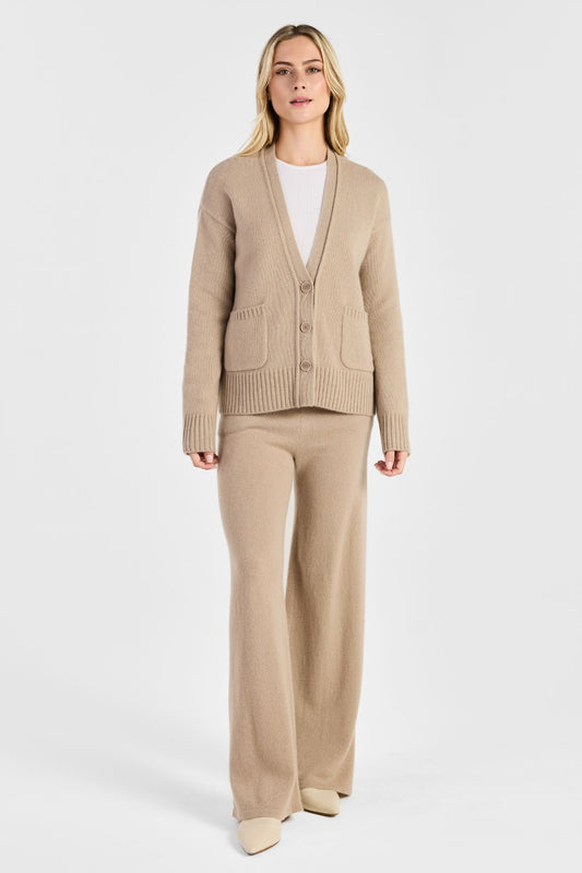 HEAVY JERSEY CARDIGAN