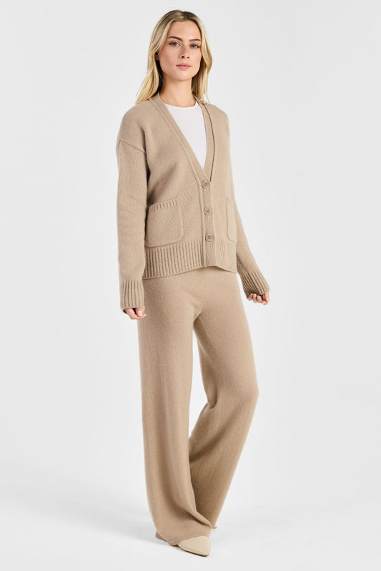 HEAVY JERSEY CARDIGAN