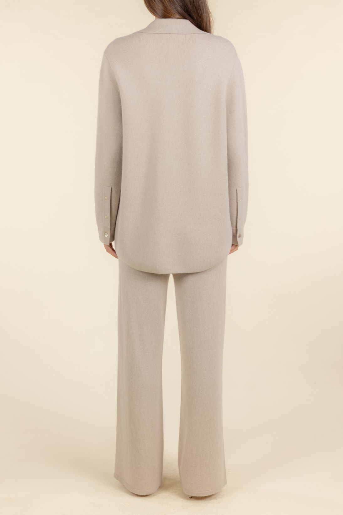 CASHMERE SHIRT JACKET WITH POCKETS