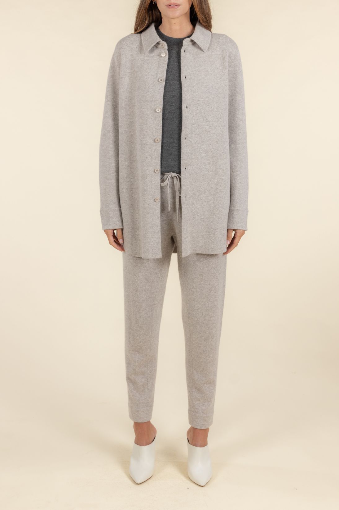 CASHMERE SHIRT JACKET