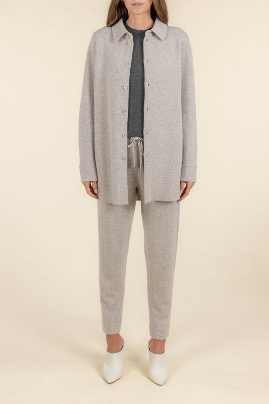CASHMERE SHIRT JACKET