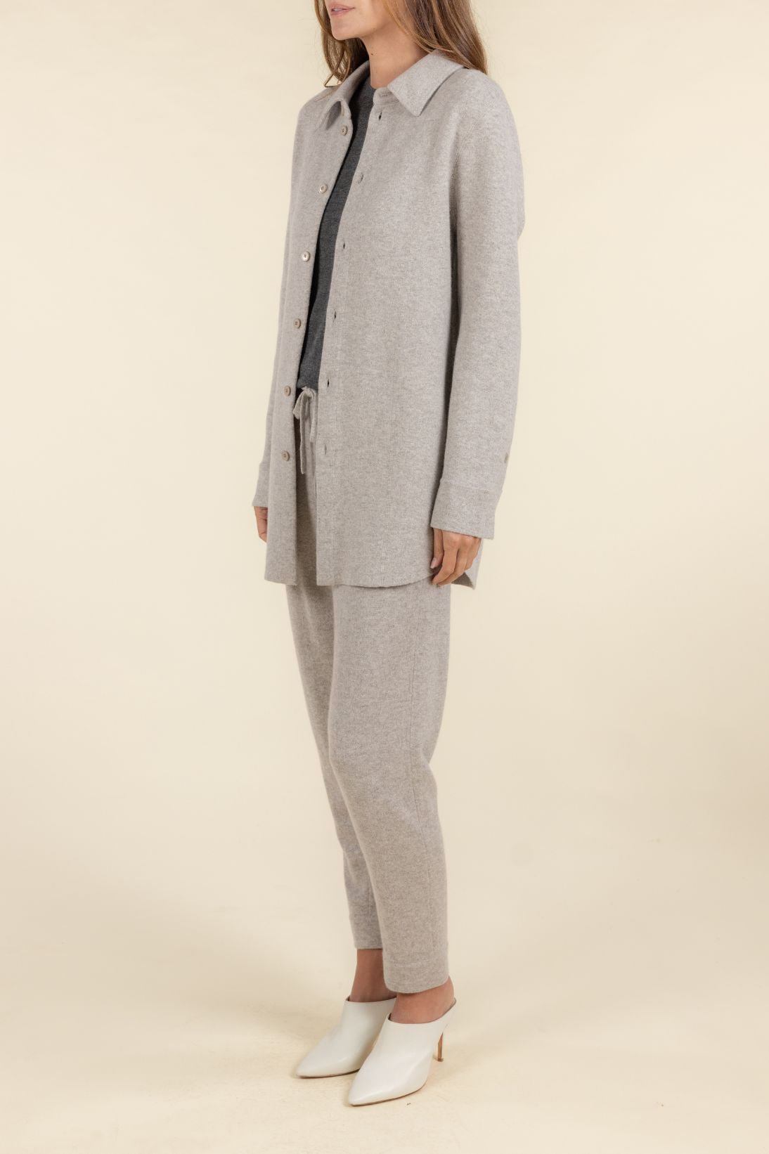 CASHMERE SHIRT JACKET