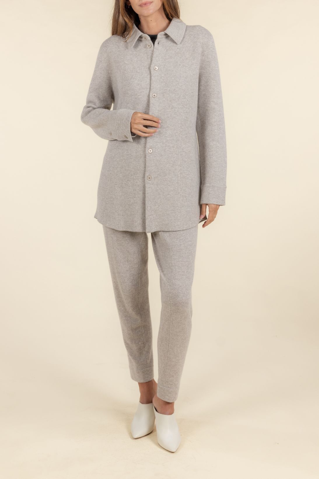 CASHMERE SHIRT JACKET