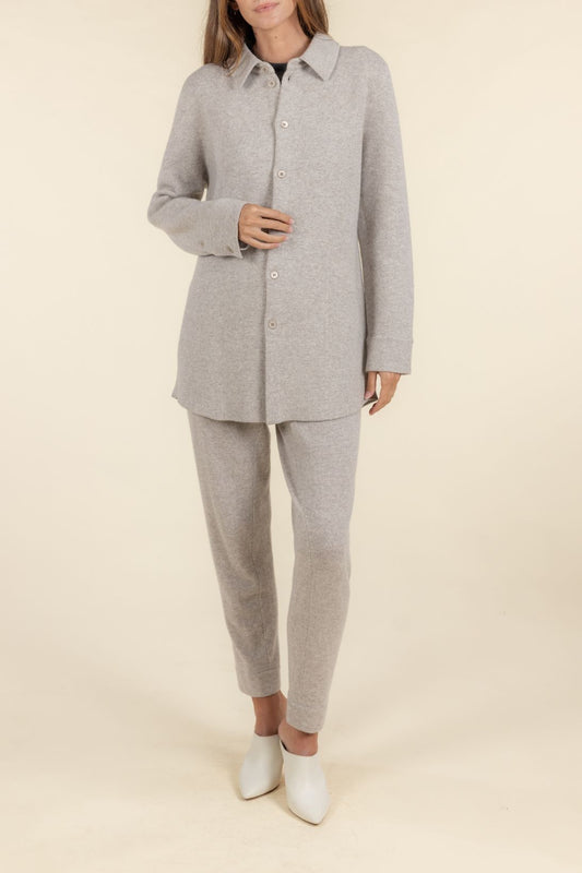 CASHMERE SHIRT JACKET