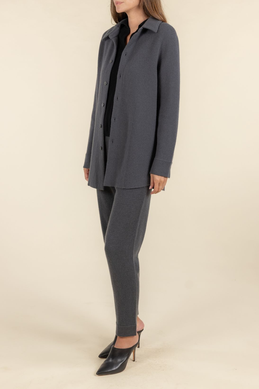 CASHMERE SHIRT JACKET