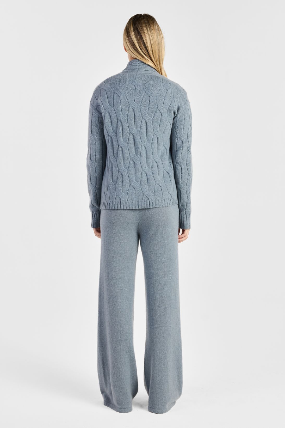 SHAWL CABLE CARDIGAN
