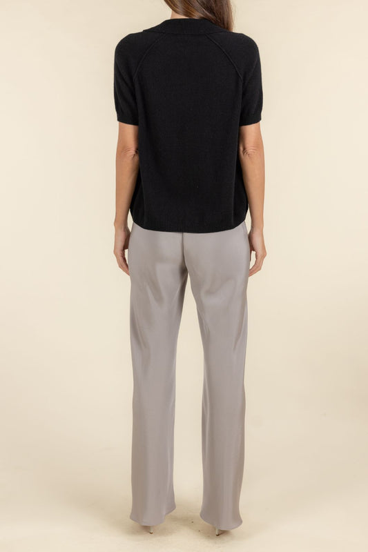 SHORT SLEEVE POLO TOP