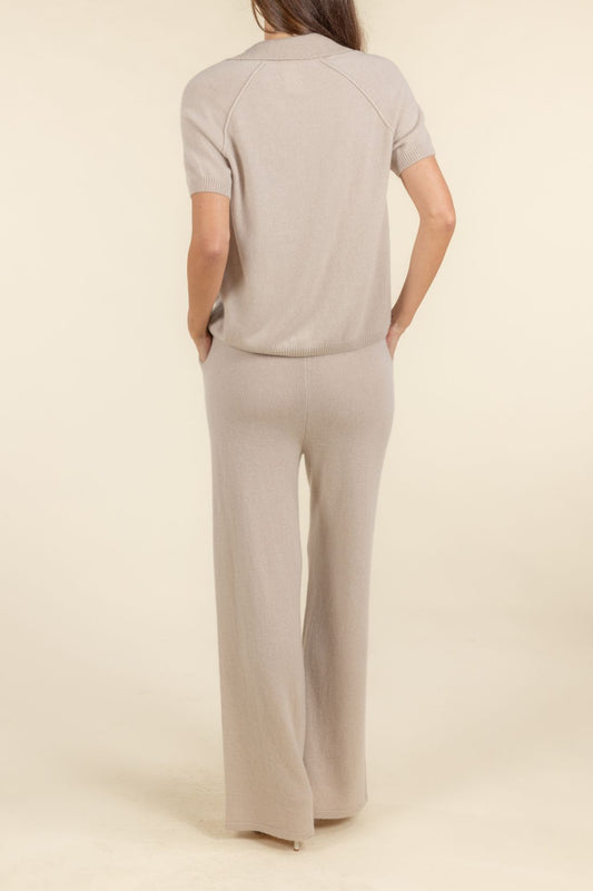 SHORT SLEEVE POLO TOP