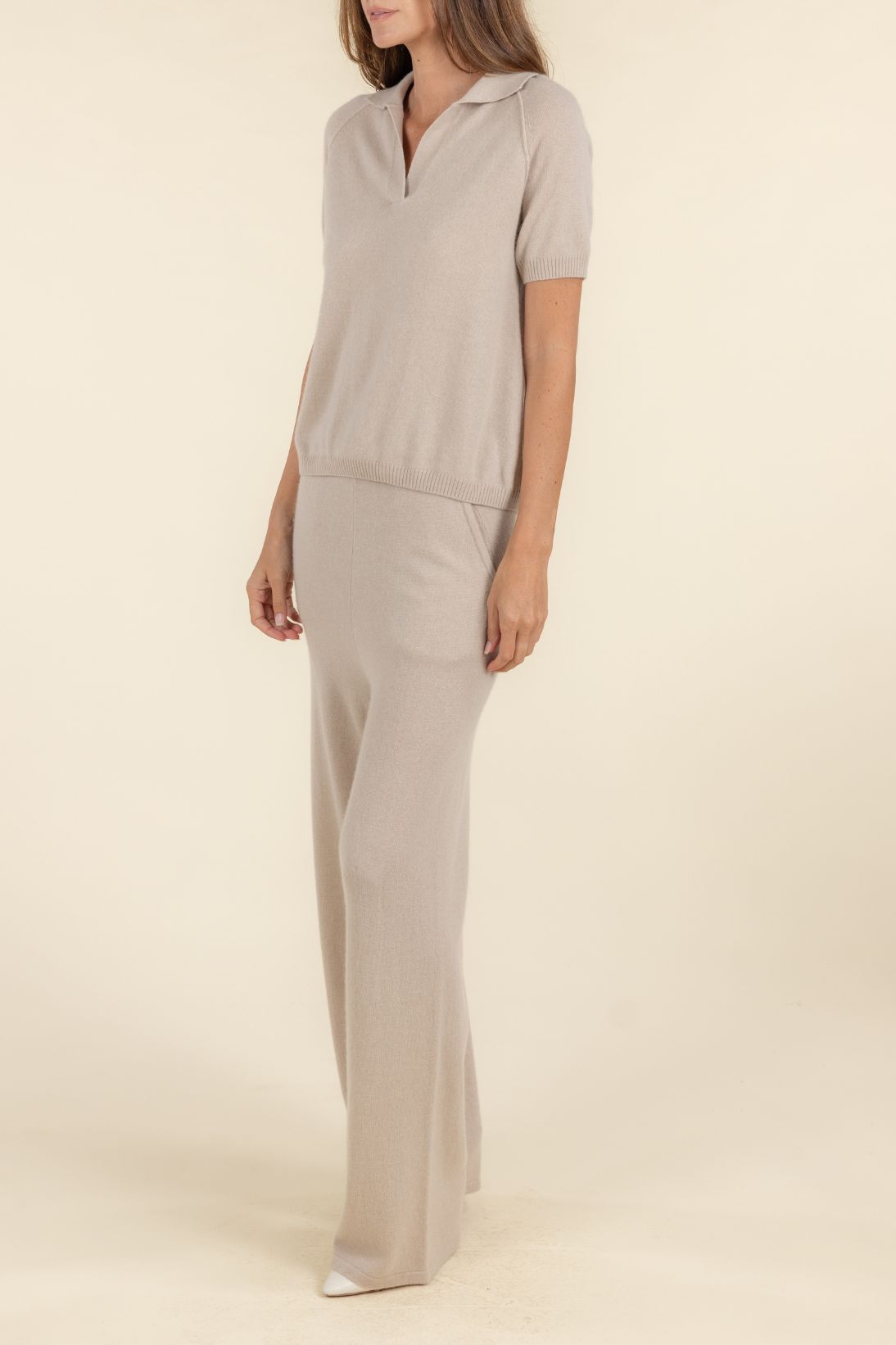 SHORT SLEEVE POLO TOP