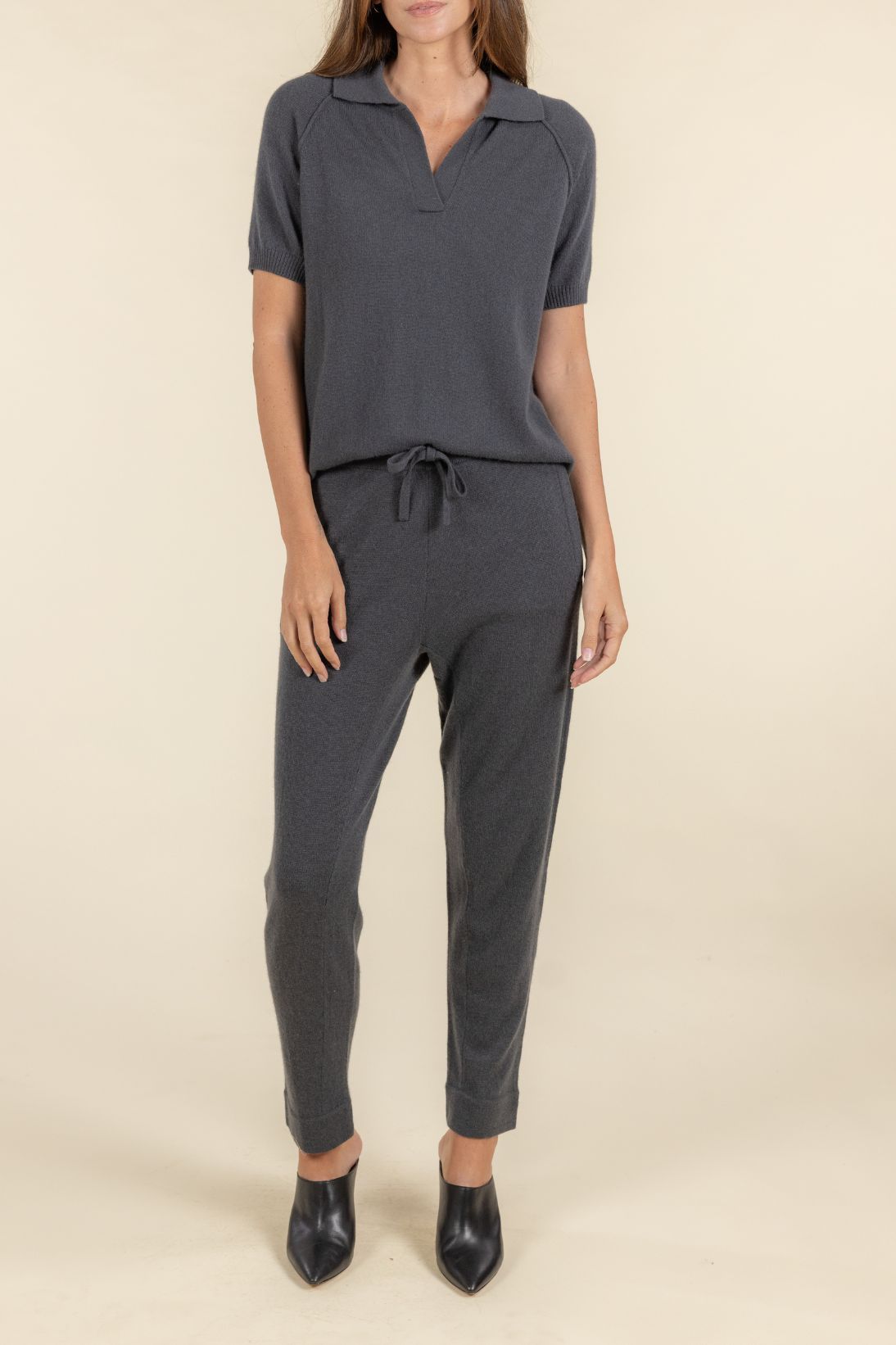 SHORT SLEEVE POLO TOP