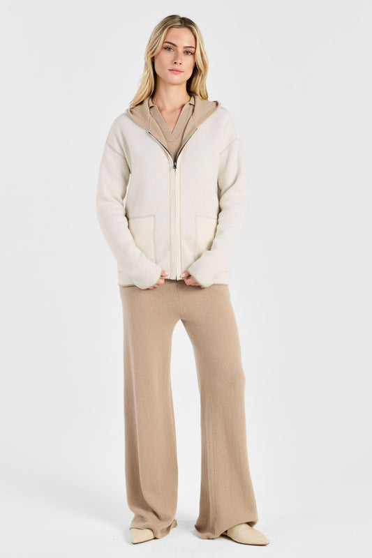 REVERSIBLE FULL-ZIP HOODIE