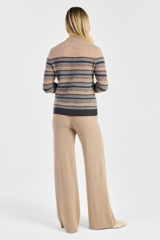 SQUARE NECK STRIPE TOP