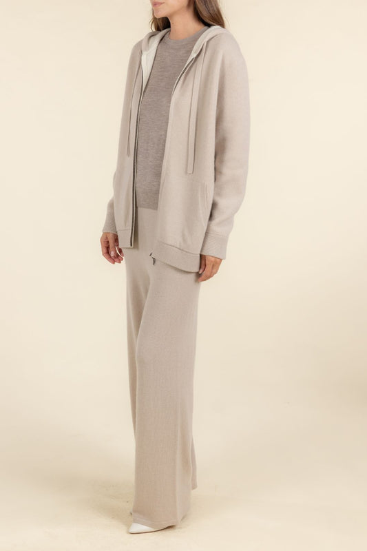 REVERSIBLE FULL ZIP HOODIE