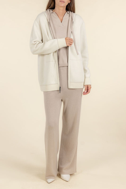 REVERSIBLE FULL ZIP HOODIE