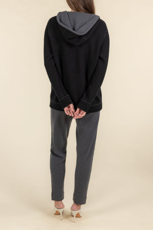 REVERSIBLE FULL ZIP HOODIE