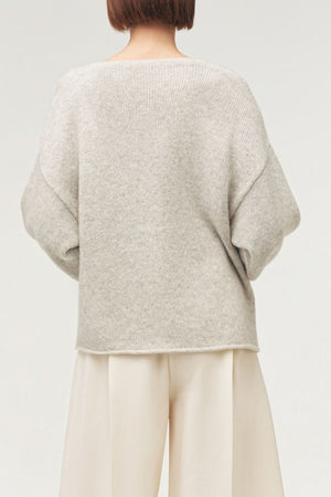 RELAXED SOFT NECK SWEATER