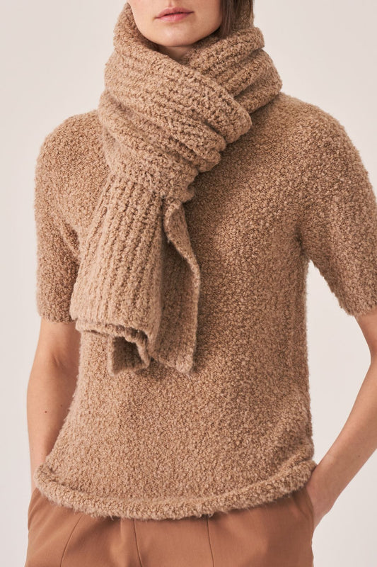 RIB TEDDY SCARF