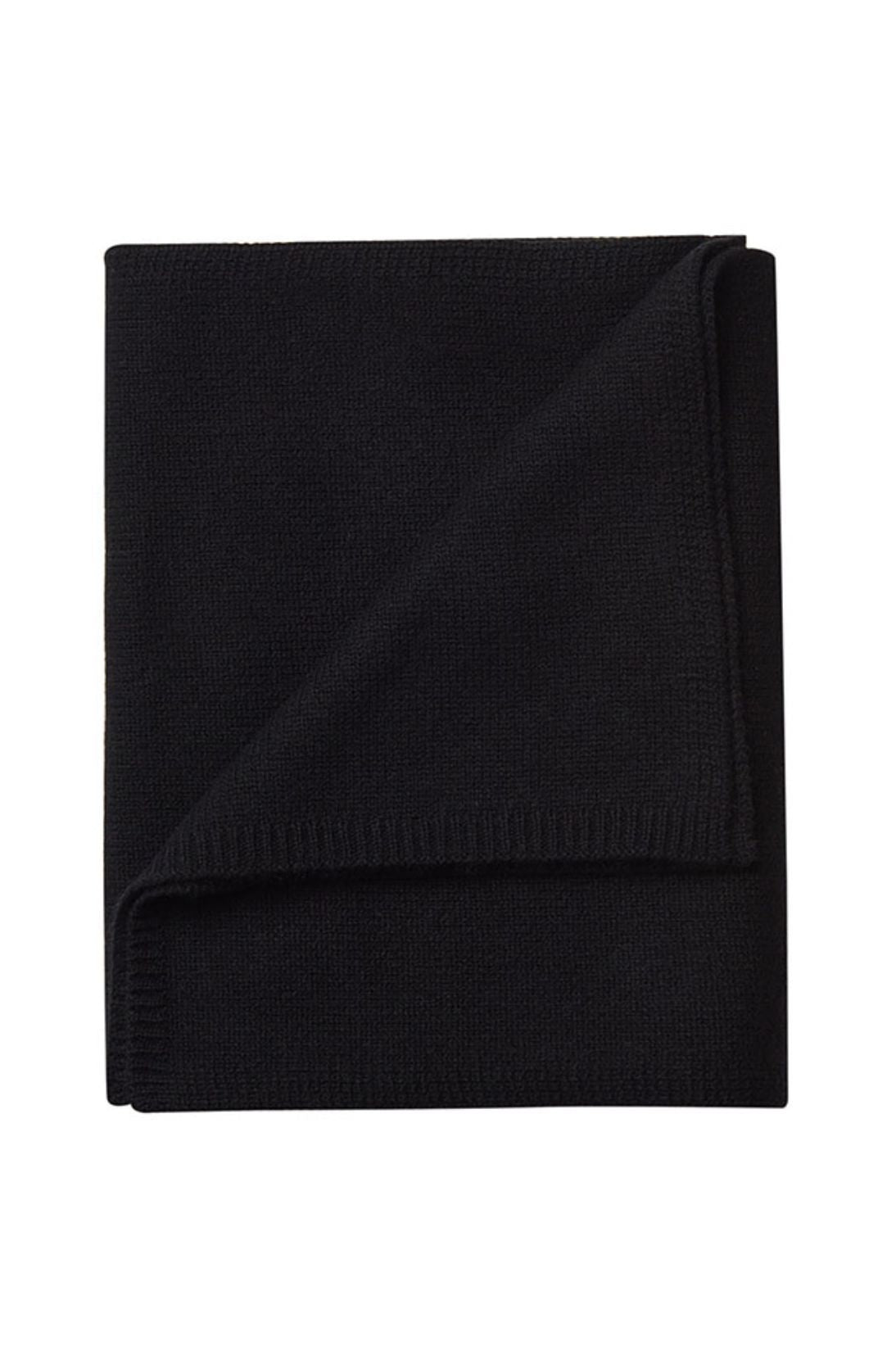 Black discount cashmere blanket