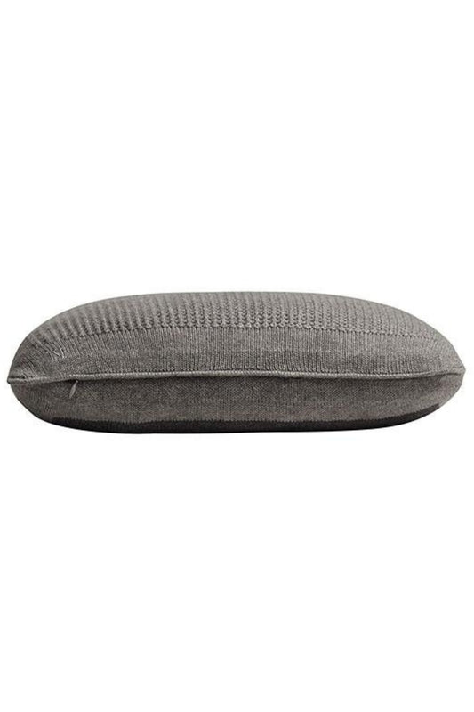 CASHMERE TUCK STITCH THROW CUSHION