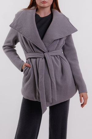 WRAP QUILTED JACKET