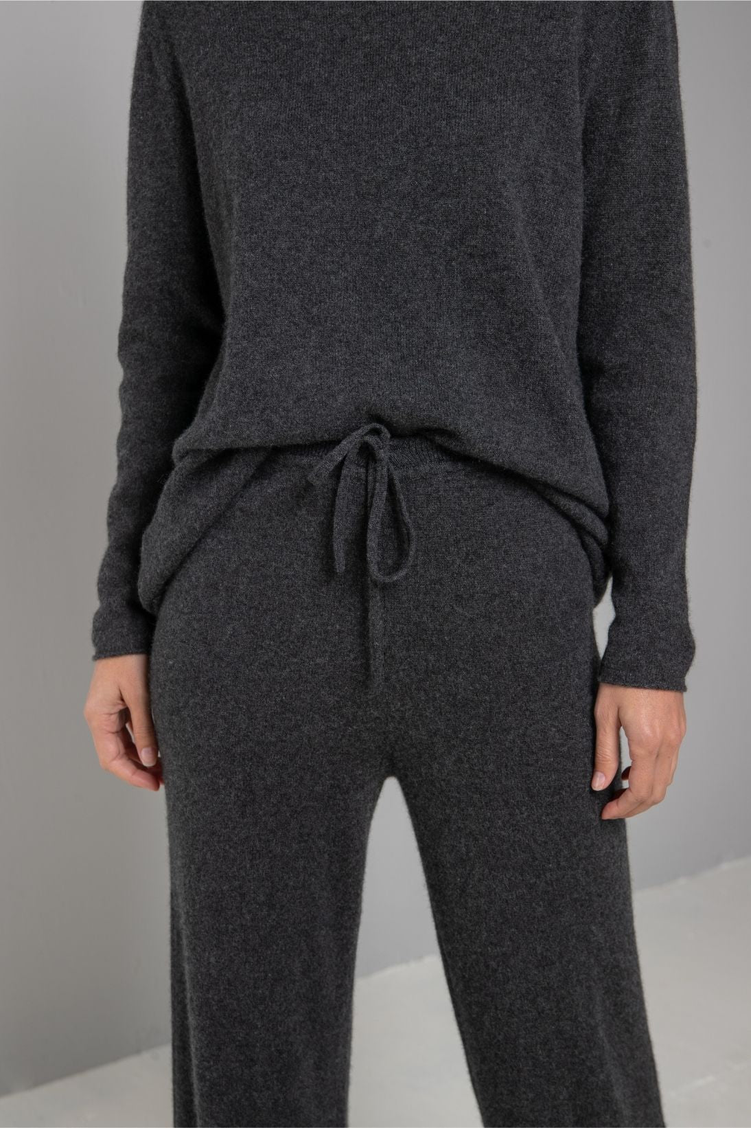 RECYCLED CASHMERE FULL PANT