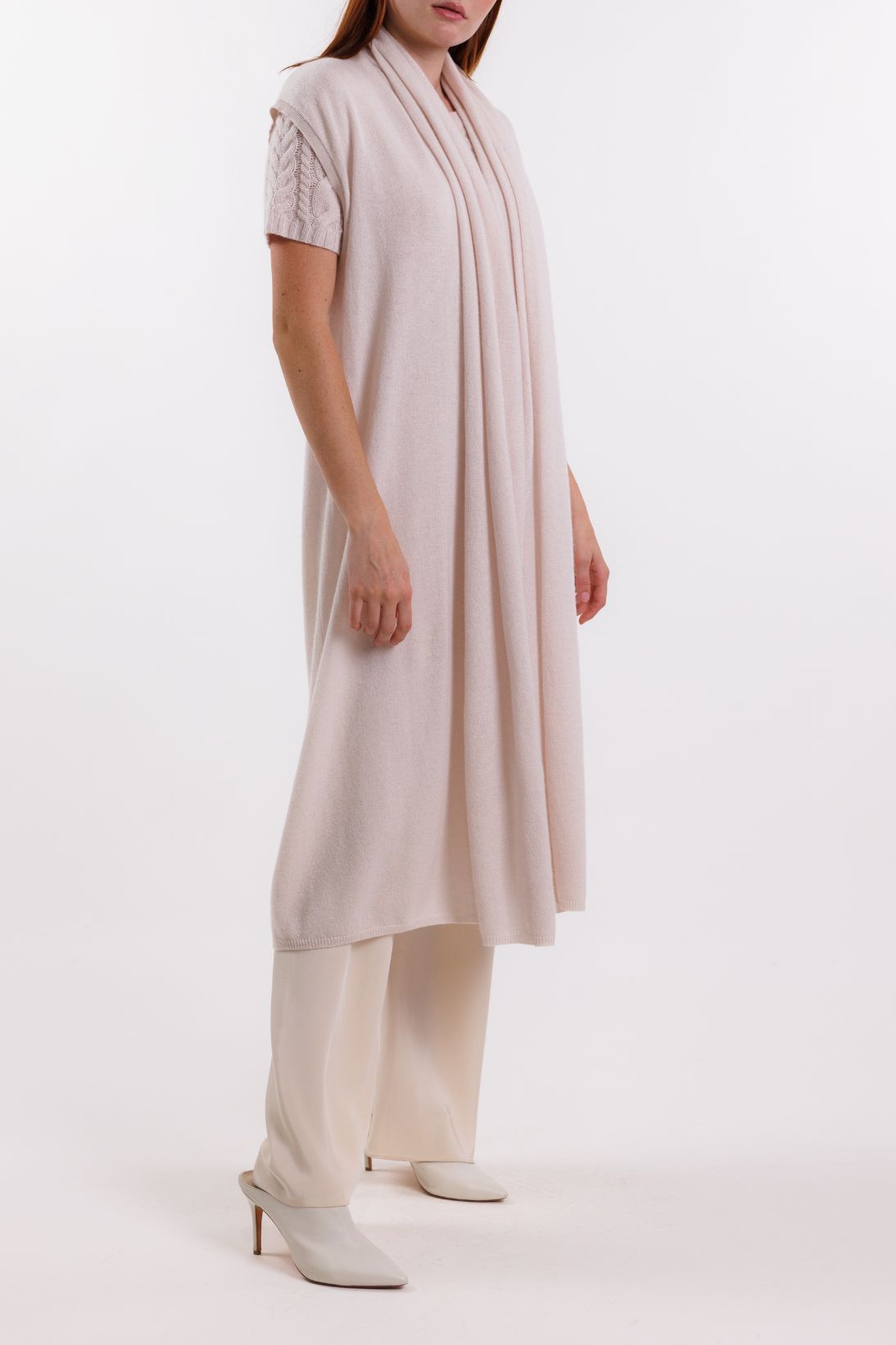 HOODED DRAPE DUSTER