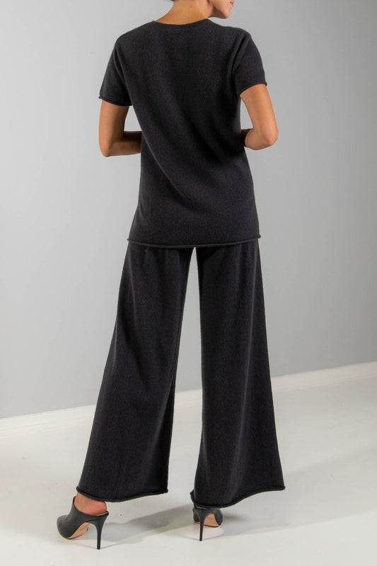 RECYCLED CASHMERE SHORT SLEEVE TEE