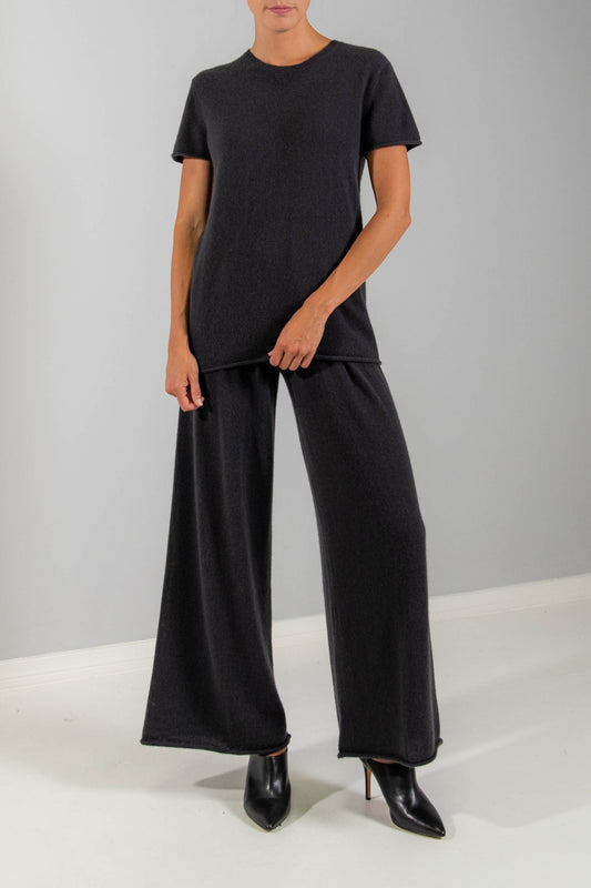 RECYCLED CASHMERE SHORT SLEEVE TEE