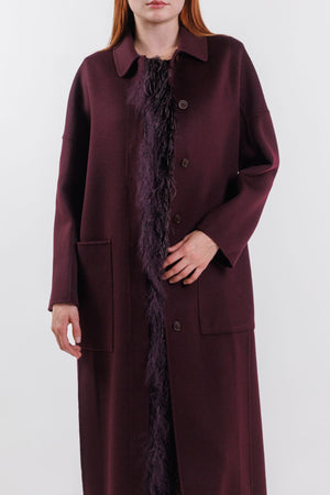 OVERCOAT WITH PATCH POCKETS
