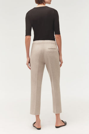 CROPPED PANT WITH A-LINE HEM