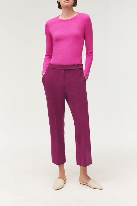 CROPPED PANT WITH A-LINE HEM