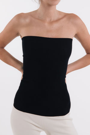 CASHMERE TUBE TOP