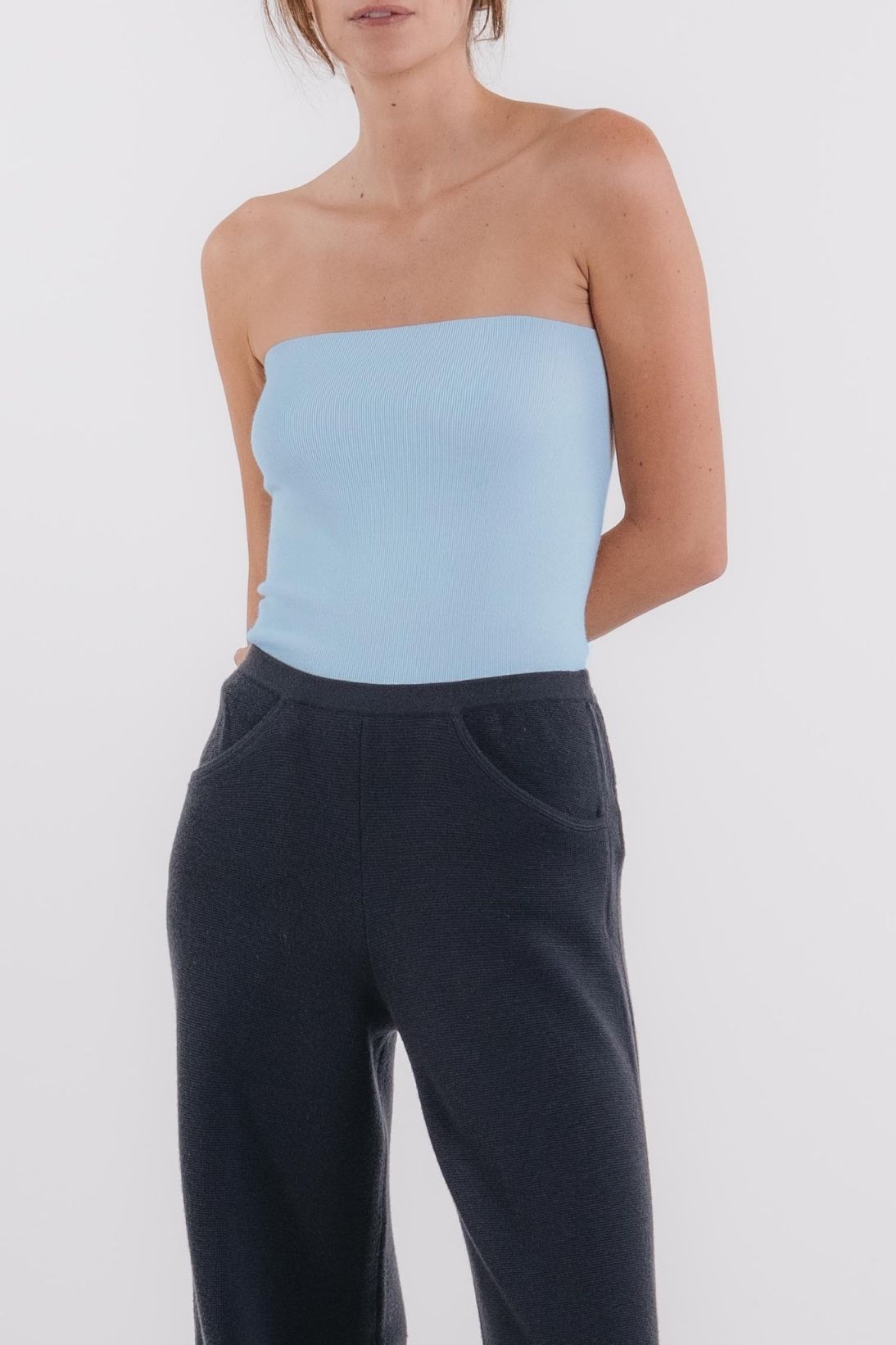 CASHMERE TUBE TOP