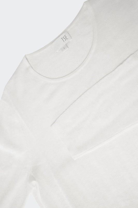 LACE STITCH CREWNECK