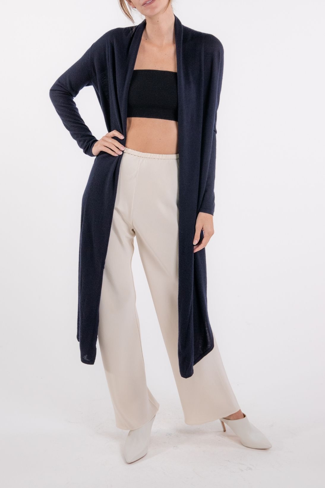 CASHMERE WRAP CARDIGAN