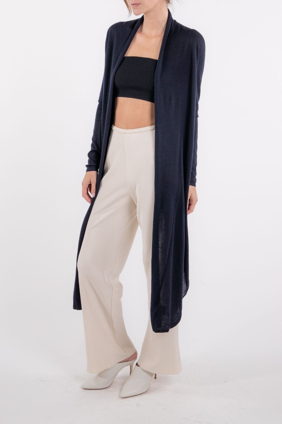 CASHMERE WRAP CARDIGAN