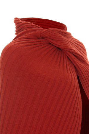 WIDE RIBBED CAPE