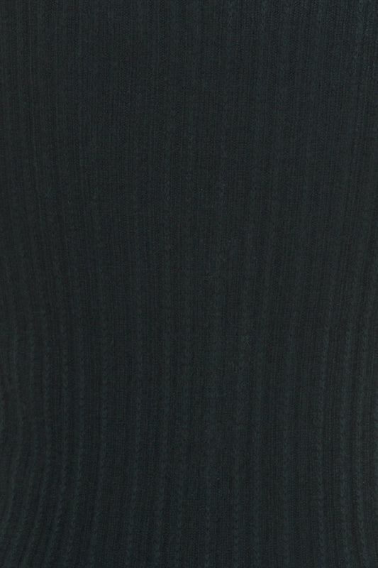 VARIATED RIB MOCKNECK TOP