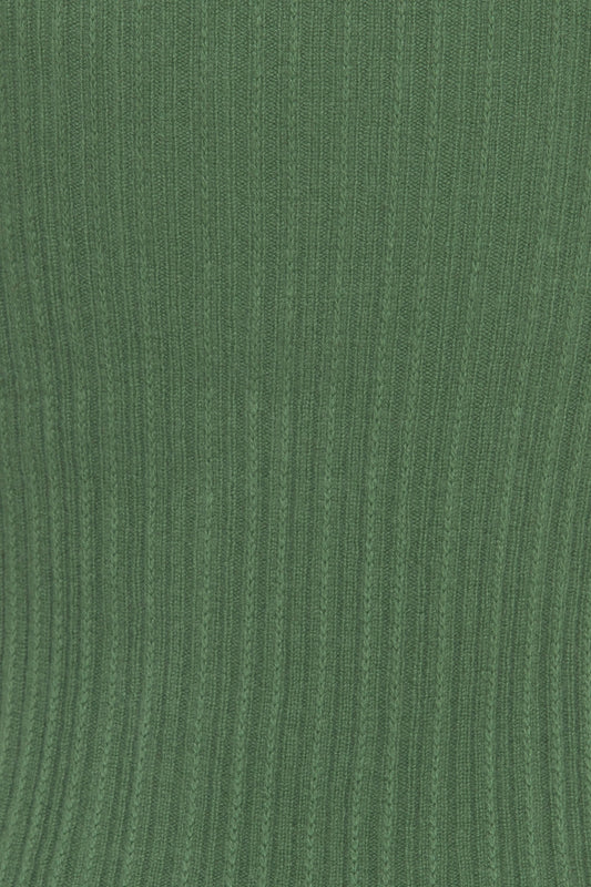 VARIATED RIB MOCKNECK TOP