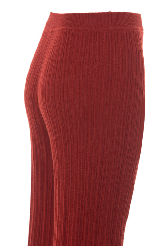 VARIATED RIB PANT
