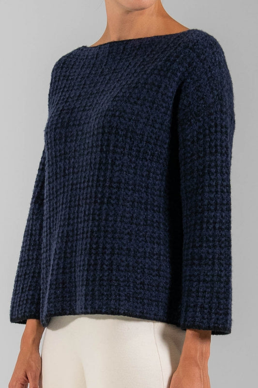 CHUNKY CLOUD RIB SWEATER