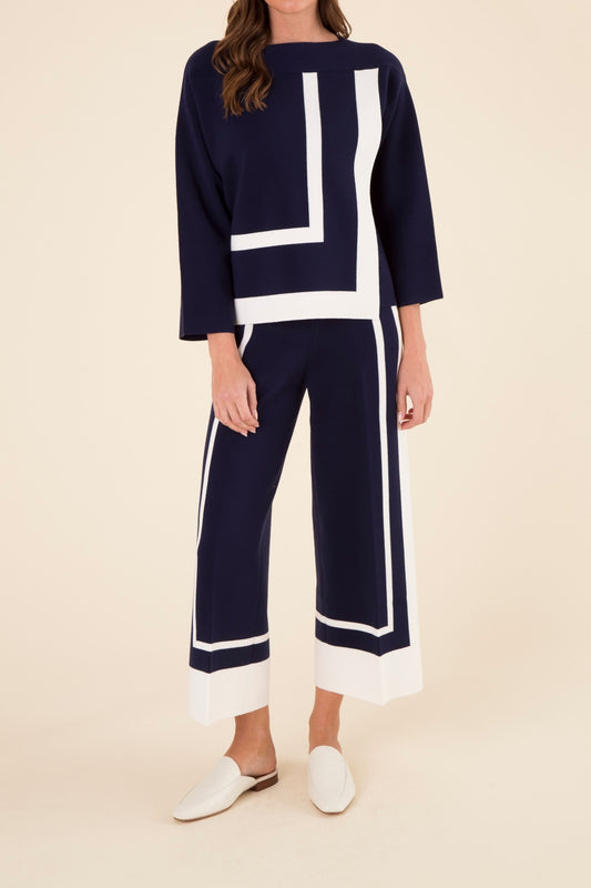 CULOTTE PANT W/ BORDER