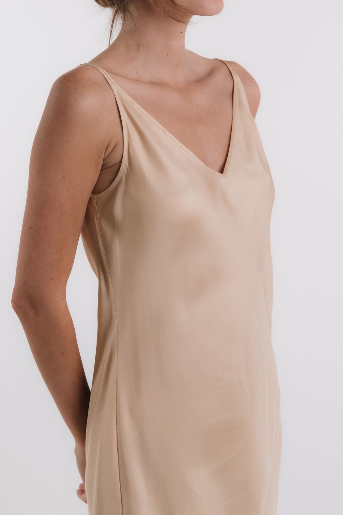 Women's silk slip dress | TSE ROSE GOLD / 10 Women's silk slip dress | TSE ROSE GOLD / 10
