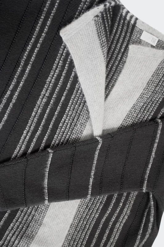 STRIPED CARDIGAN